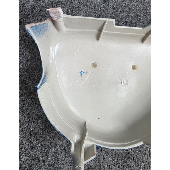 Honda CB 125 Side Cover Panel Blue With Gold Emblem OEM Vintage Motorcycle Part - Picture 7 of 9